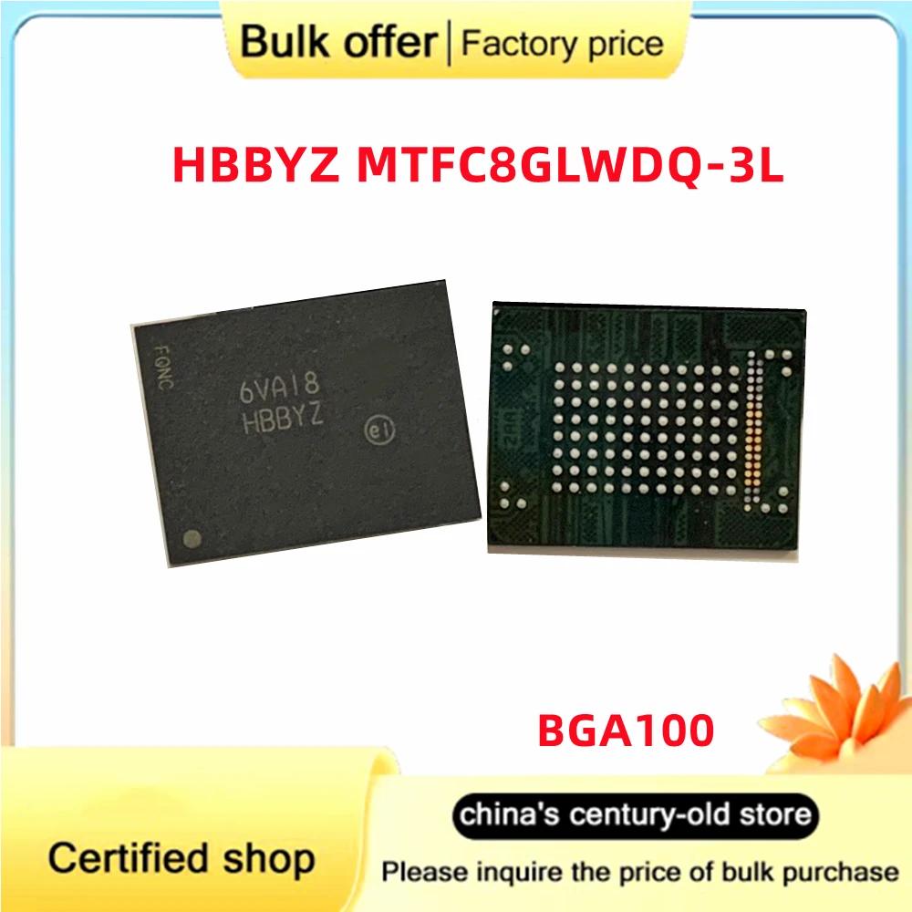  MTFC8GLWDQ-3L ޸ IC Ĩ, HBBAC HBBYZ MTFC8GLWDQ-3L BGA100